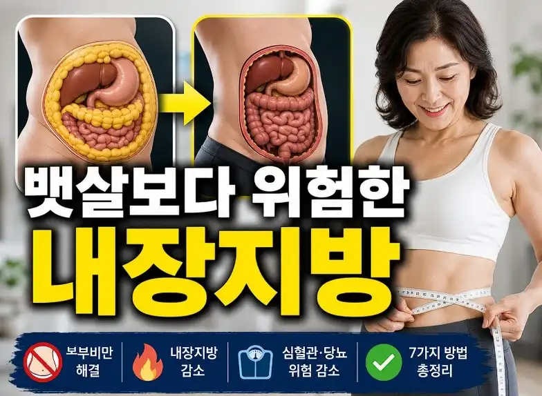 뱃살보다 위험한 내장지방
