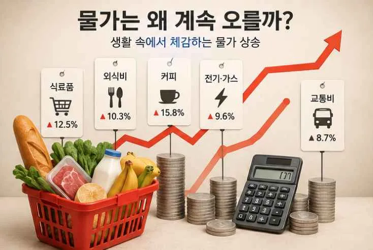 생활물가 상승