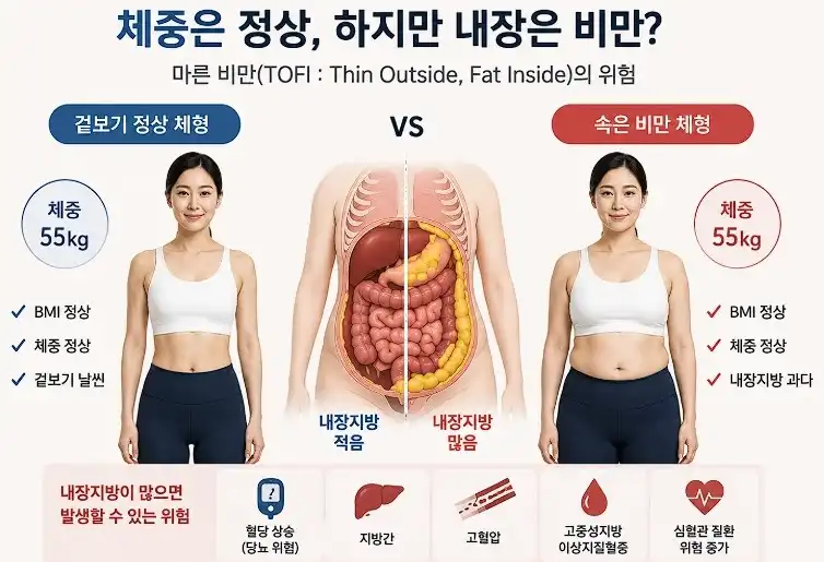 마른 비만